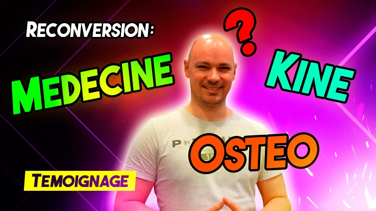 Médecine, kiné, ostéo, ou ... ?🤔 Reconversion professionnelle 🎤Quel métier en 2022 ? Témoignage