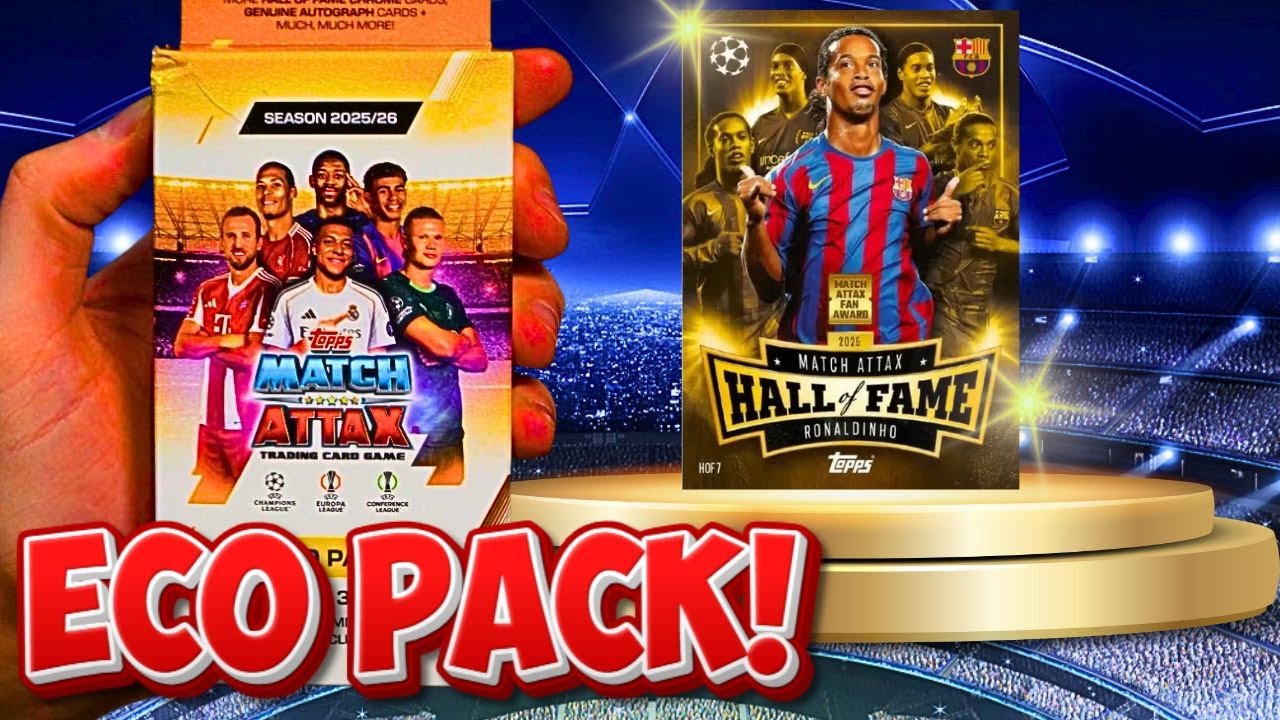 ECO PACK 😱🔥 TOPPS MATCH ATTAX CHAMPIONS LEAGUE 2025/26