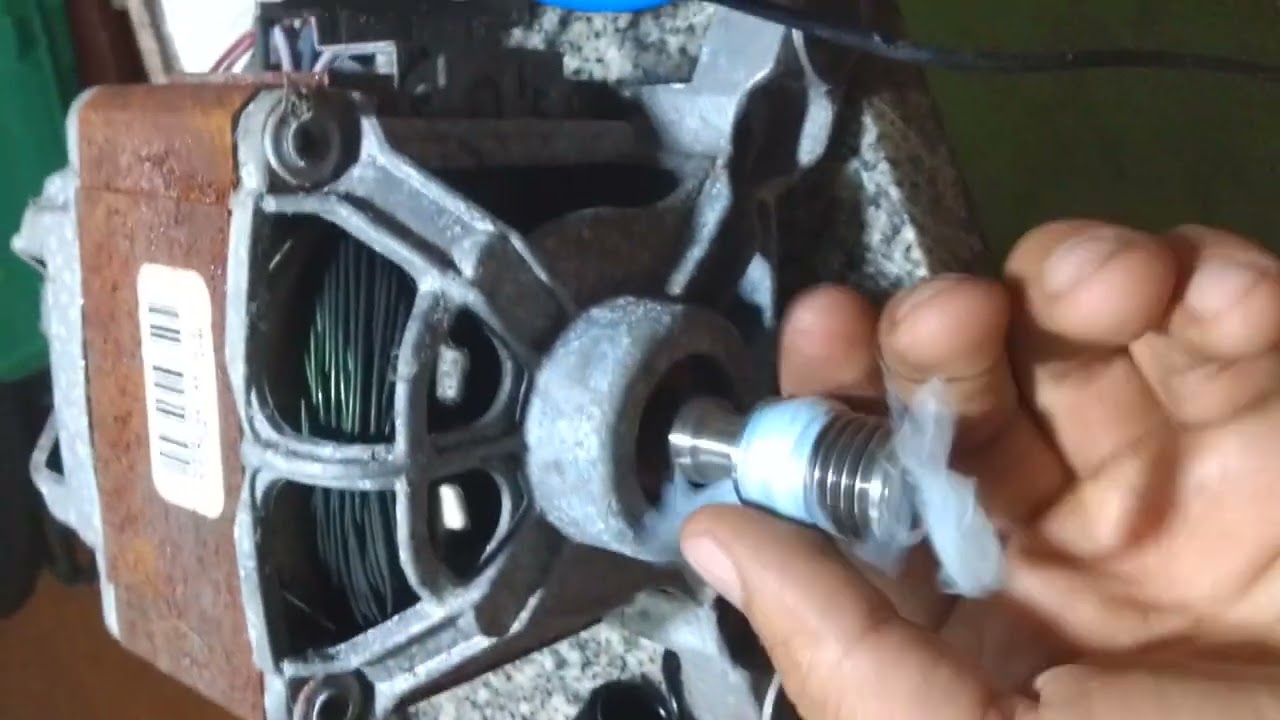 MOTOR LAVARROPAS FUNCIONANDO CON CORRIENTE CONTINUA, COMO CONECTARLO