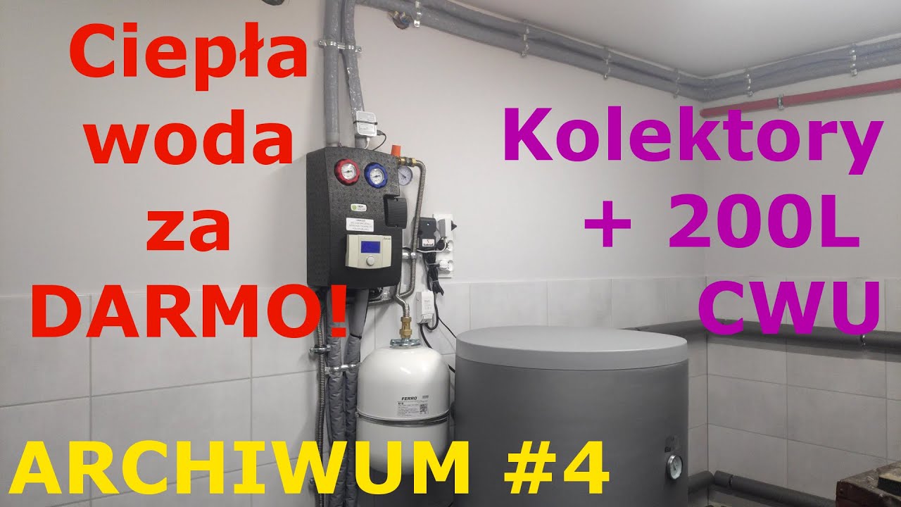 Kolektory Słoneczne i cyrkulacja + zbiornik 200L zamontowane! - Archiwum #4