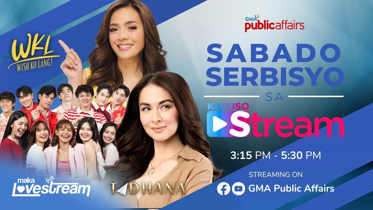 Kapuso Stream: TADHANA, WISH KO LANG, MAKA LOVESTREAM | LIVESTREAM | October 25, 2025