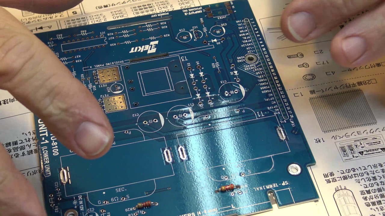 Elekit TU8100 Class ATube Amp Build Part 1 in 4K