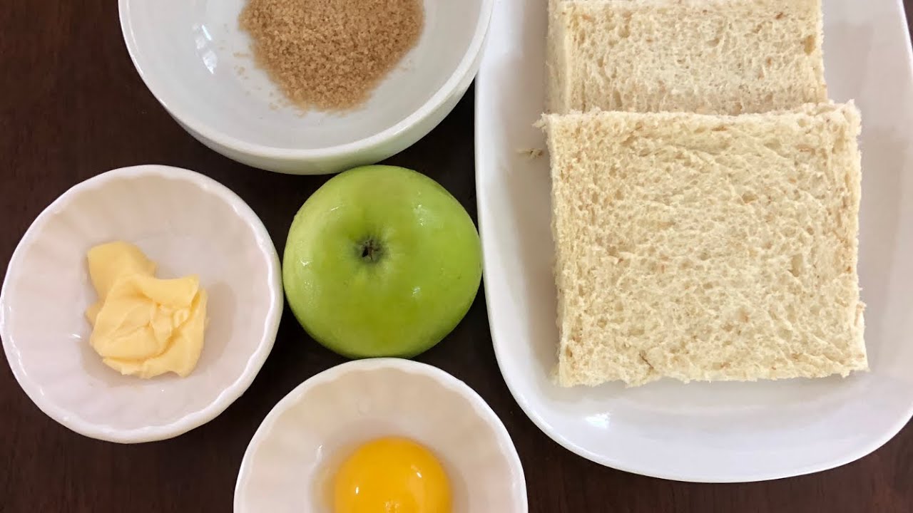 How to make apple pie with sandwich bread • Crispy Apple Pie Recipe