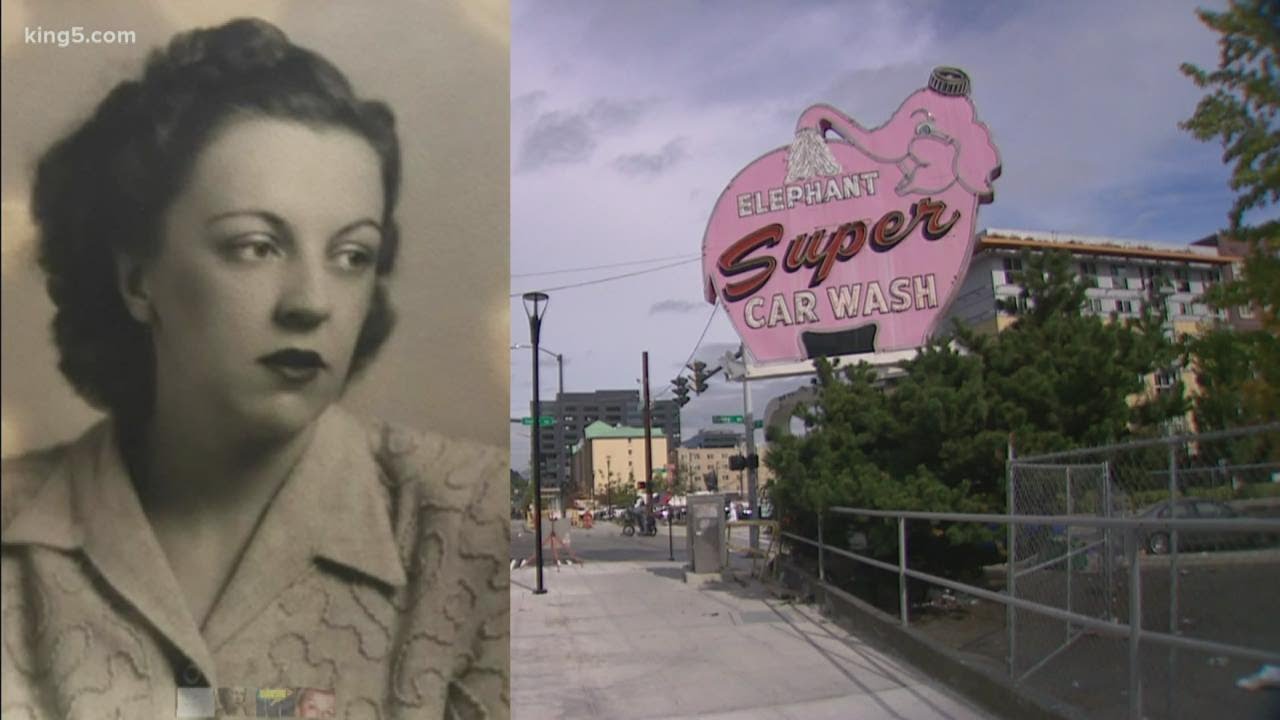The history behind Seattle's iconic pink Elephant Super Car Wash sign