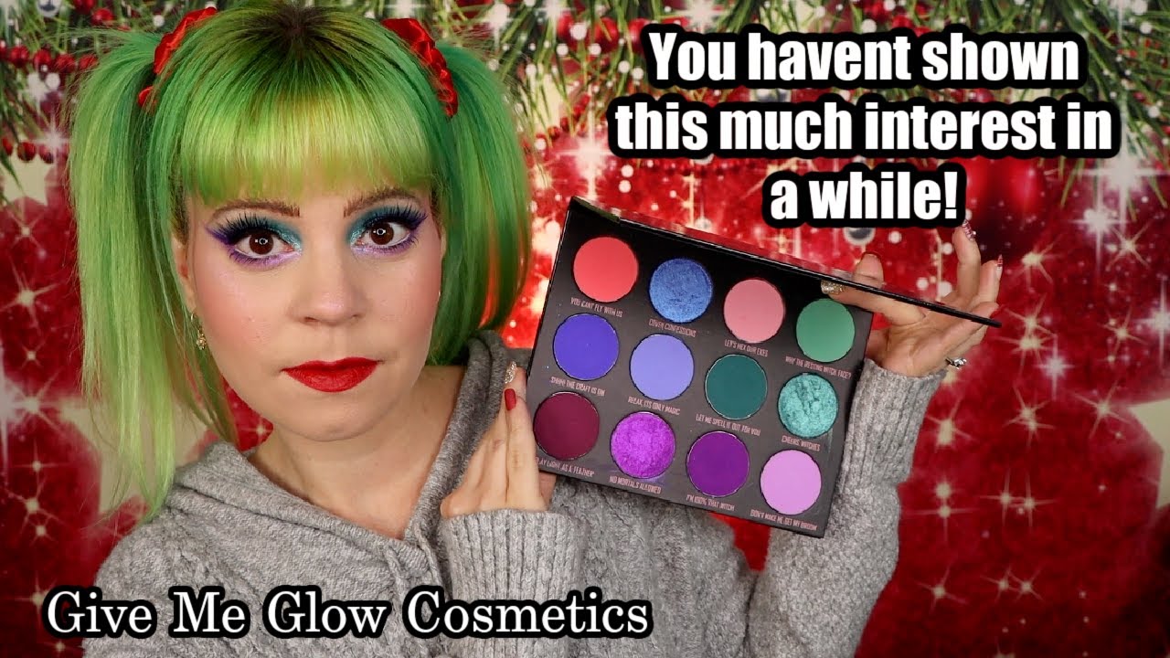 You guys were REALLY interested in this! Give Me Glow Cosmetics Bad Witch club palette