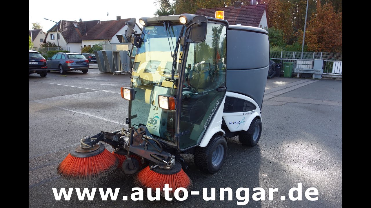 Egholm Modulo Flex 2200 City Ranger  4x4 Kipper Bj  10 Kehrmaschine www.auto-ungar.de