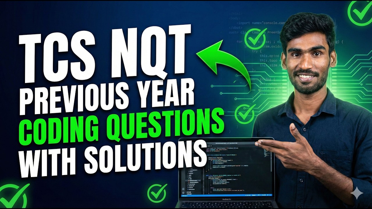 TCS NQT coding question | Tcs nqt previous year questions| Tcs nqt preparation 