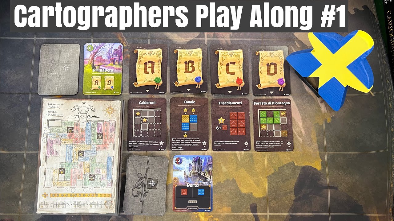 Cartographers Play Along #1 (We are under attack)