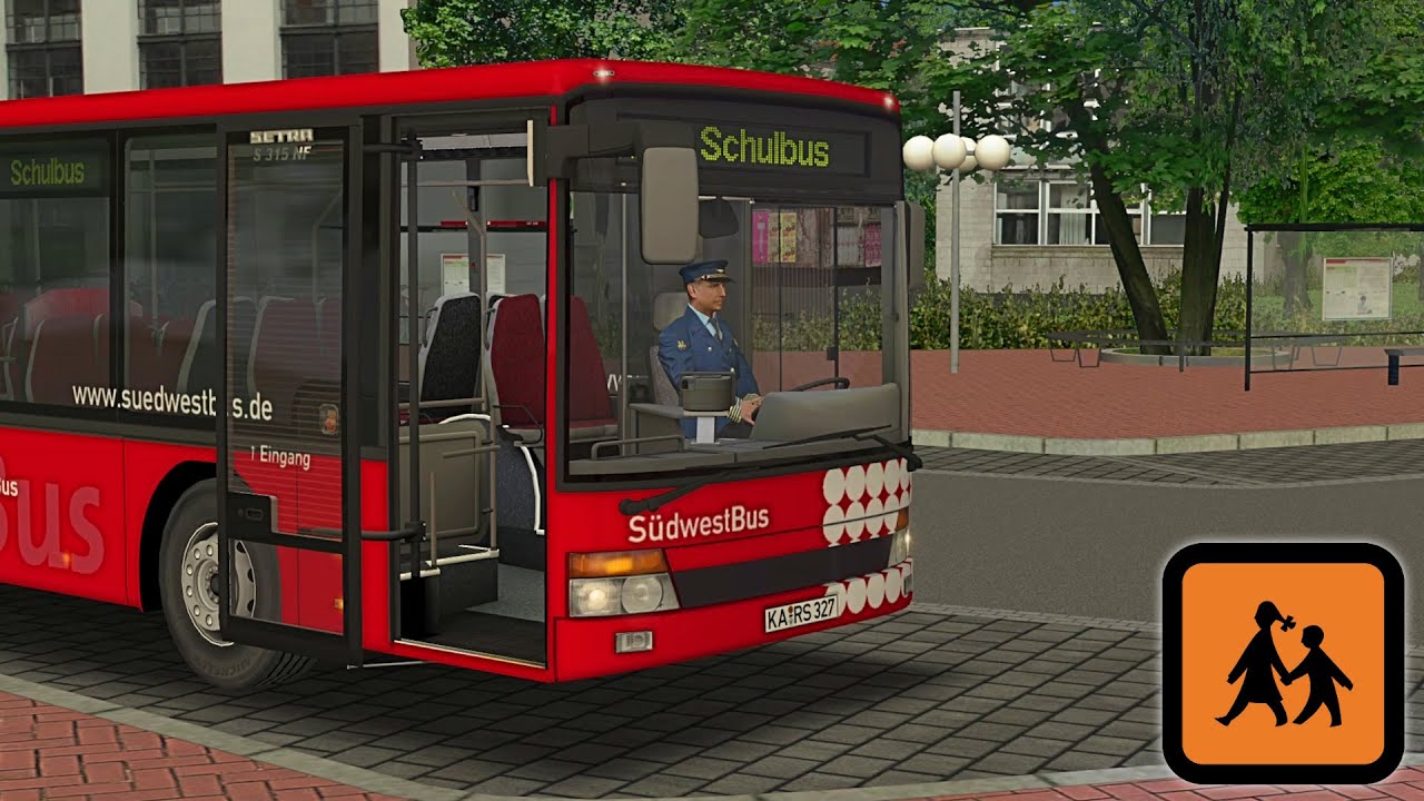 OMSI 2 Dreimal ums Eck im Schulbus 🚌 | #1213