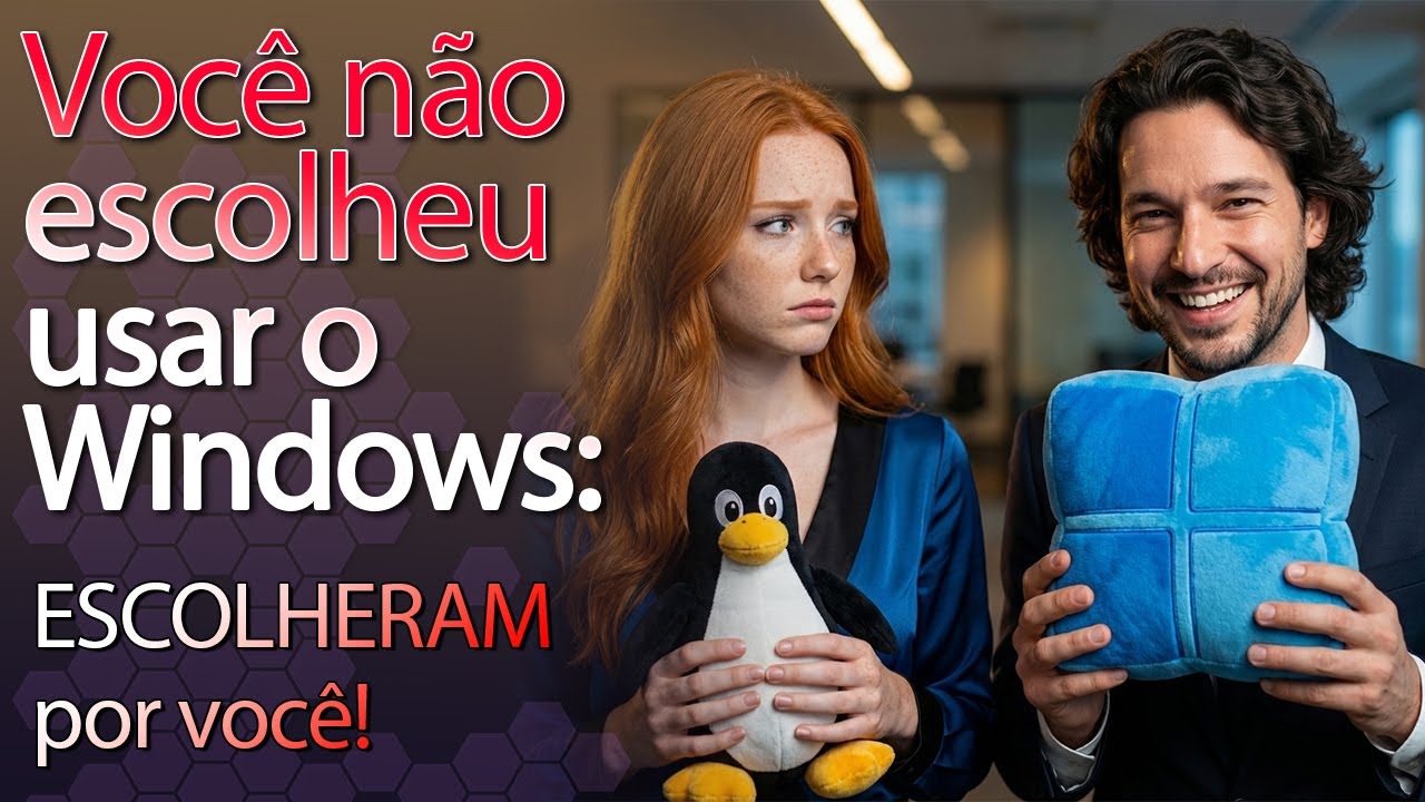 Você não escolheu usar o WINDOWS, ESCOLHERAM por você 💻