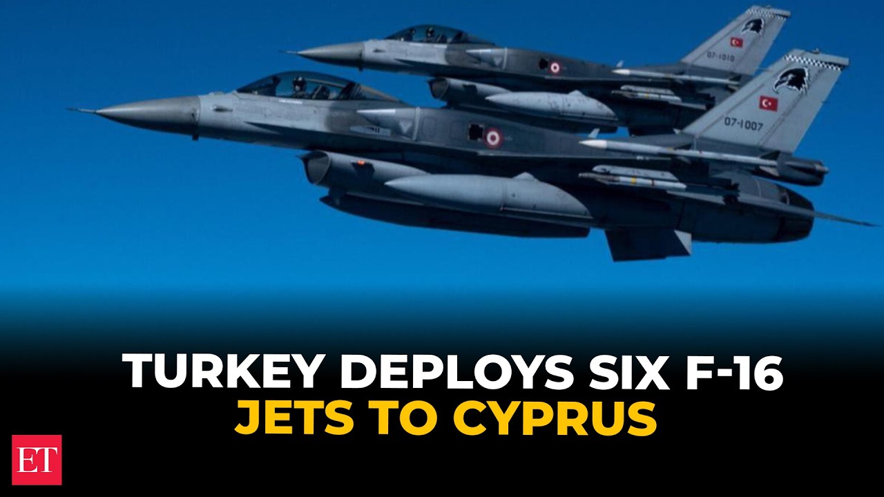 Iran War spreads across West Asia: Turkey deploys six F-16 jets to Cyprus as rising tensions in...