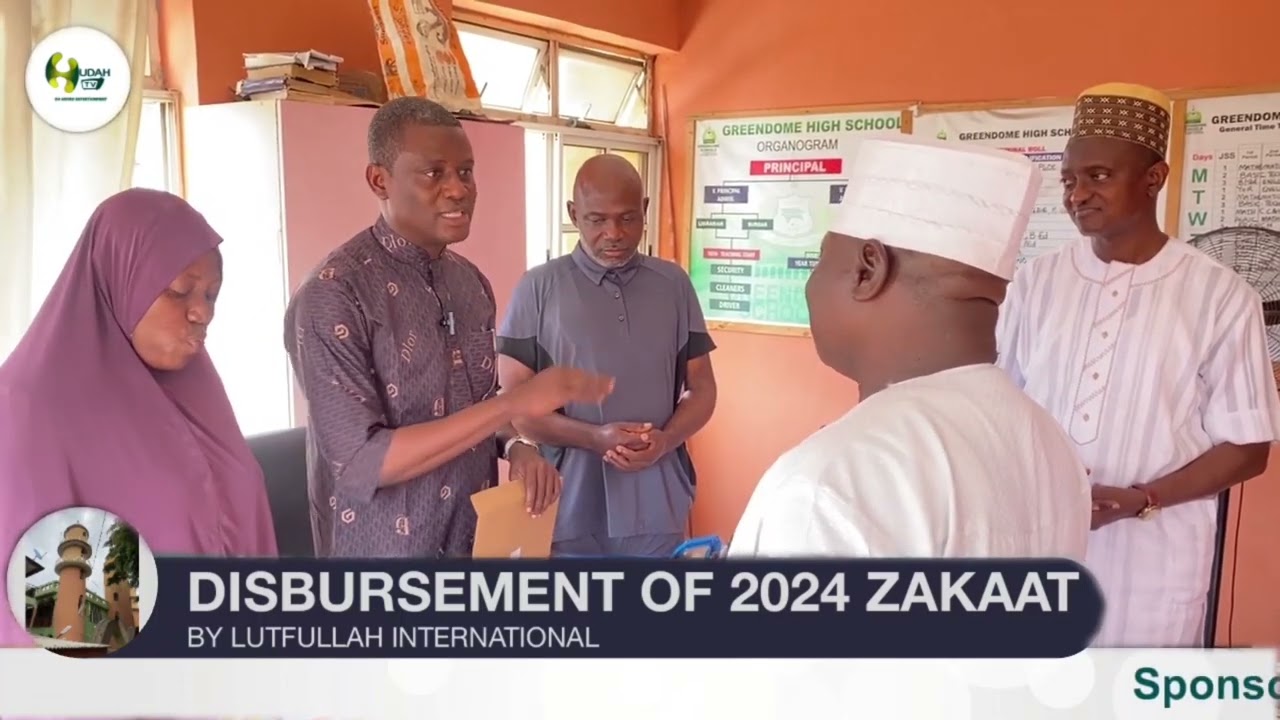 DISBURSEMENT OF 2024 ZAKAAT BY LUTFULLAH INTERNATIONAL