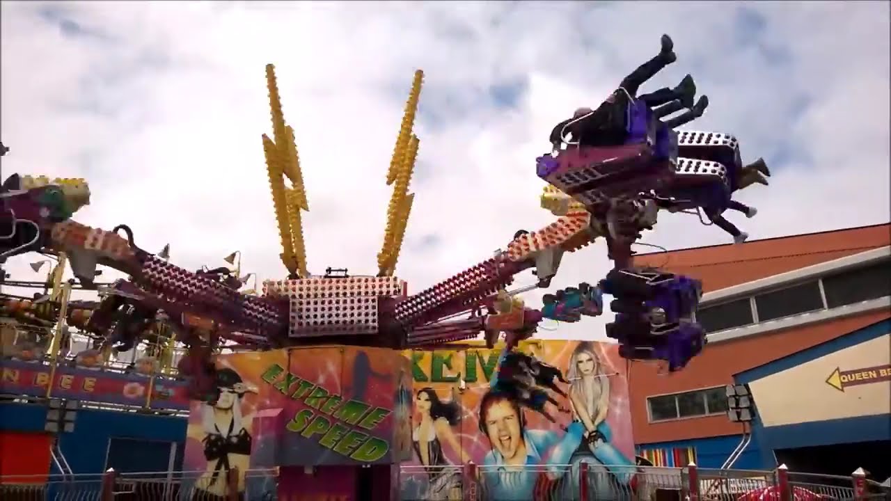 Extreme Speed - Skegness Bottons Pleasure Beach - Off Ride Full Circuit