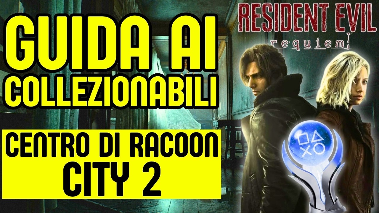 9.Tutti i Collezionabili Centro di racoon City 2 Resident Evil Requiem