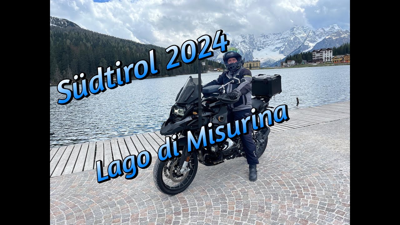 Südtirol 2024 | Tag 2 | Richtung Dolomiten | Lago di Misurina | BMW R1250 GS Adventure | 4K