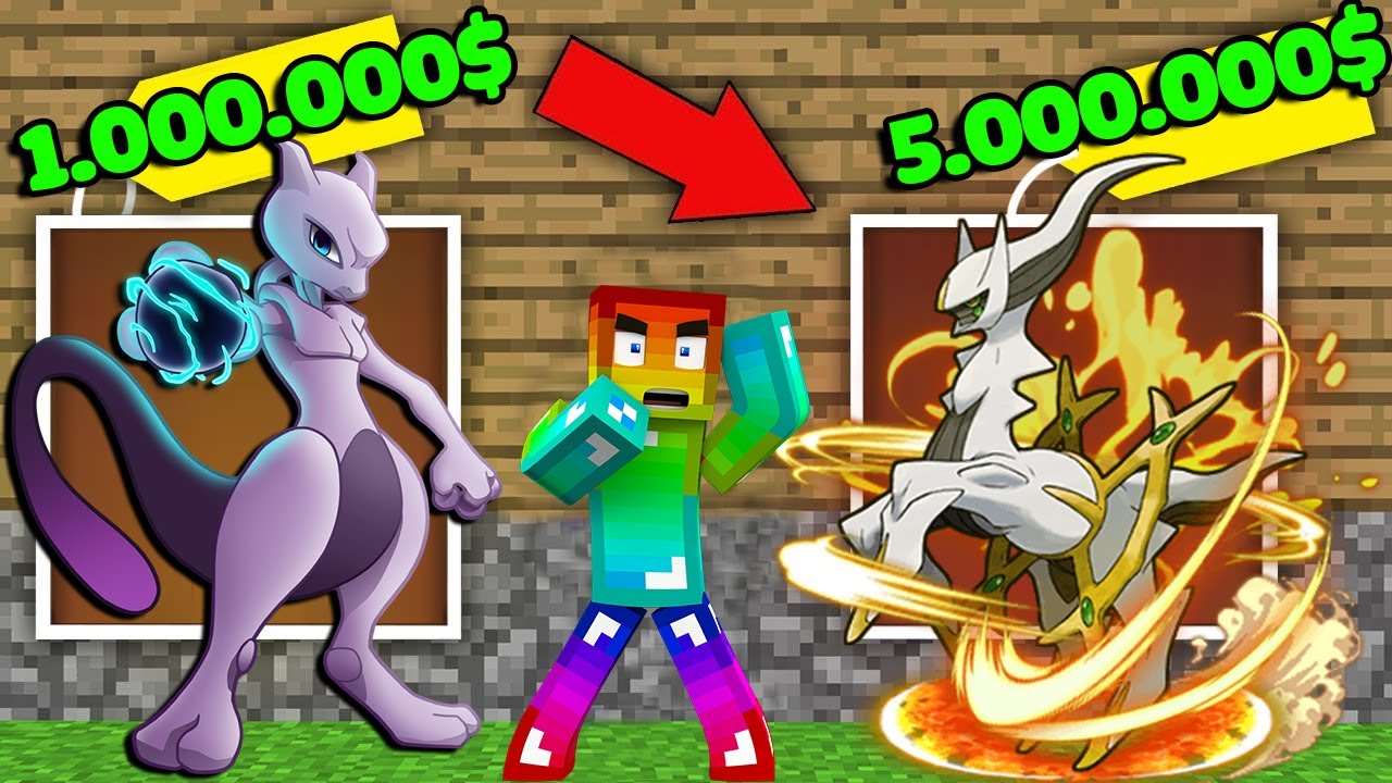 MINI GAME : CUỘC THI SỞ HỮU POKEMON VIP NHẤT ** NOOB MUA POKEMON HUYỀN THOẠI MẠNH NHẤT