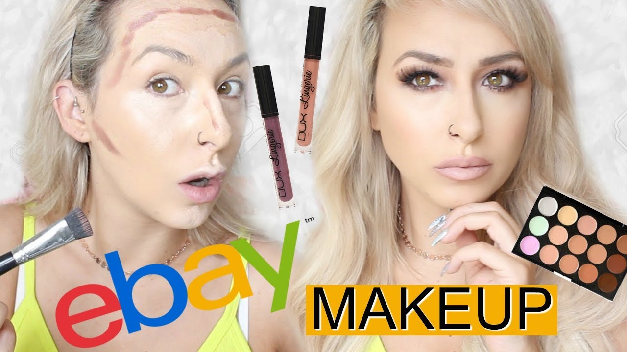 FULL FACE OF eBay MAKEUP!! | DramaticMAC