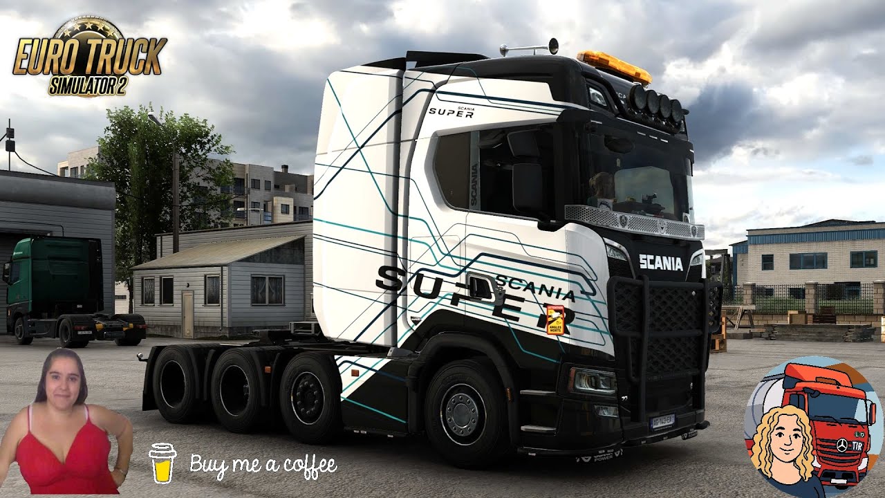 Euro Truck Simulator 2 (1.57) Scania GPRS Next Gen by Eugene [1.57] New Version + DLC's & Mods