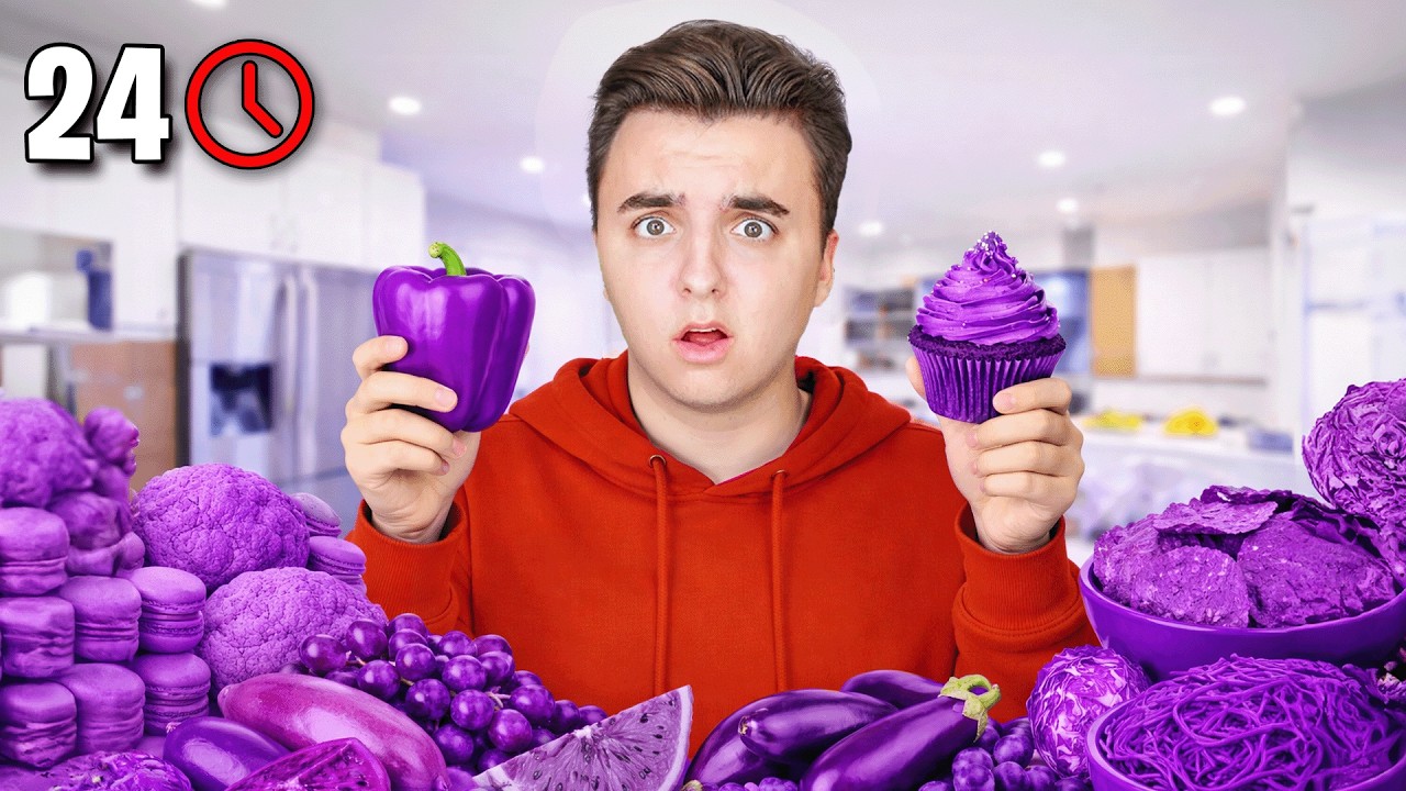 24 Hodin Mus&iacute;m J&iacute;st Pouze Fialov&eacute; J&iacute;dlo!