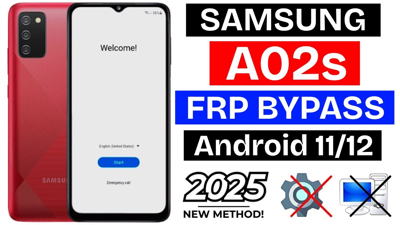Samsung Galaxy A02s FRP Bypass Android 11/12 Without Pc | Samsung (SM-A025F) Google Account Bypass