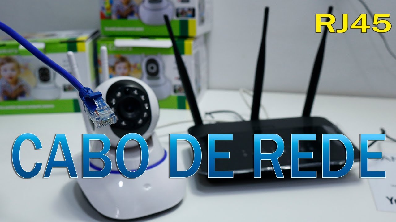CONFIGURANDO CÂMERA IP ONVIF PELO CABO DE REDE RJ45 YYP2P E YOOSEE