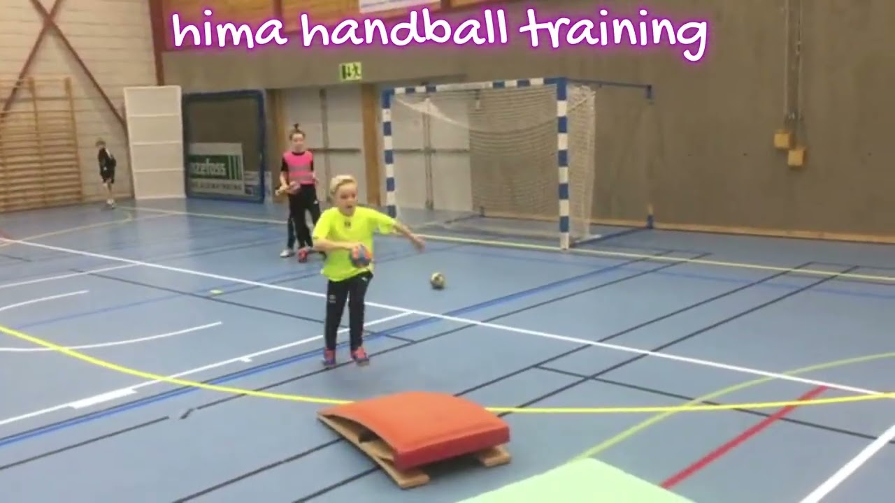 Handball training - 10-12 years- Technique - Shot