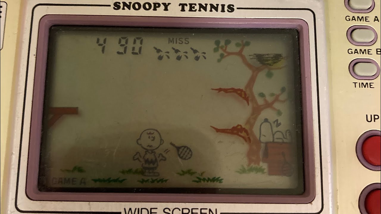 Nintendo game & watch: Snoopy Tennis