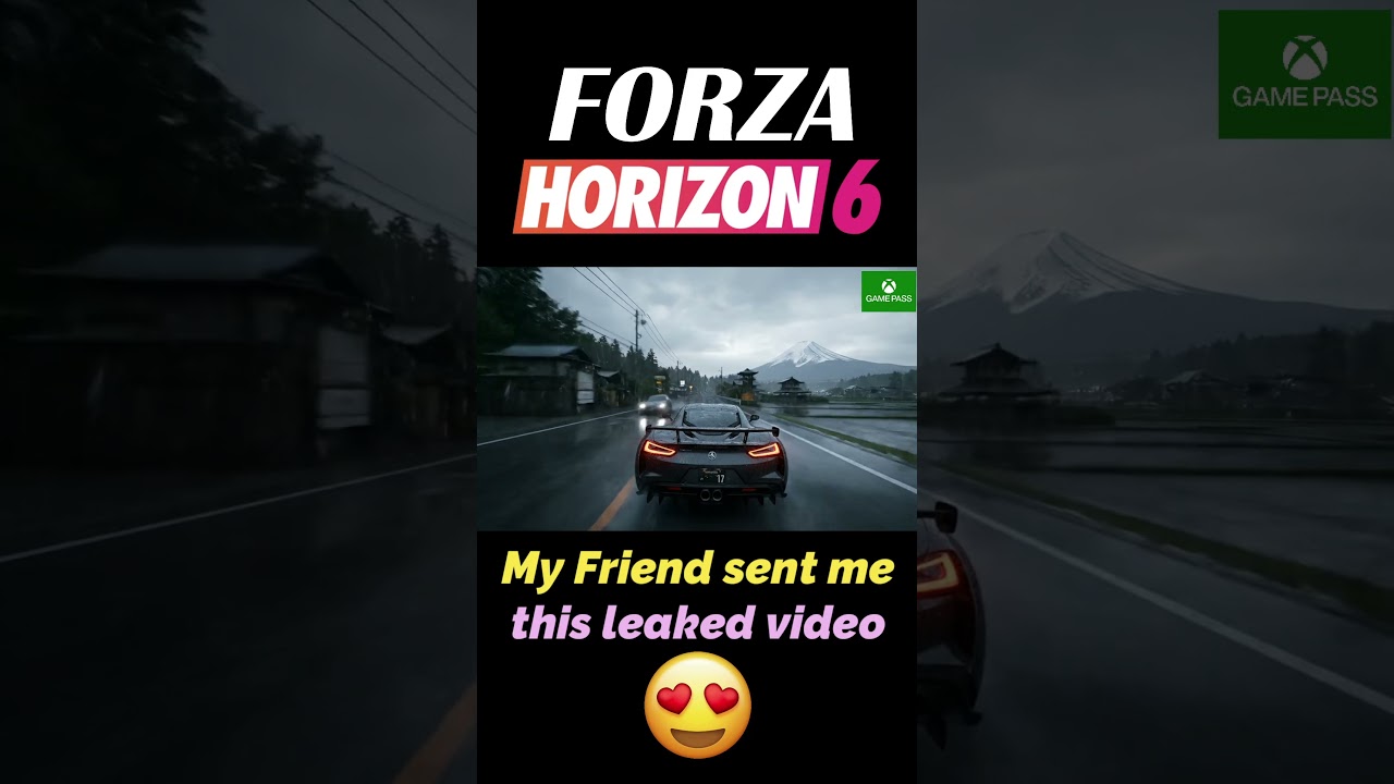 Forza Horizon 6 Early Footage Revealed???  