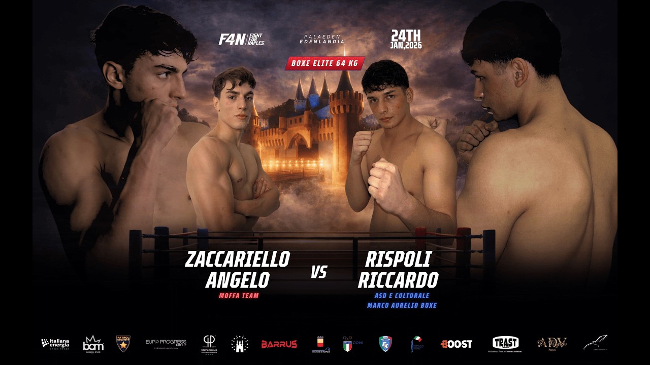 Rispoli Riccardo VS Zaccariello Angelo | BOXE ELITE 64 KG | F4N #7