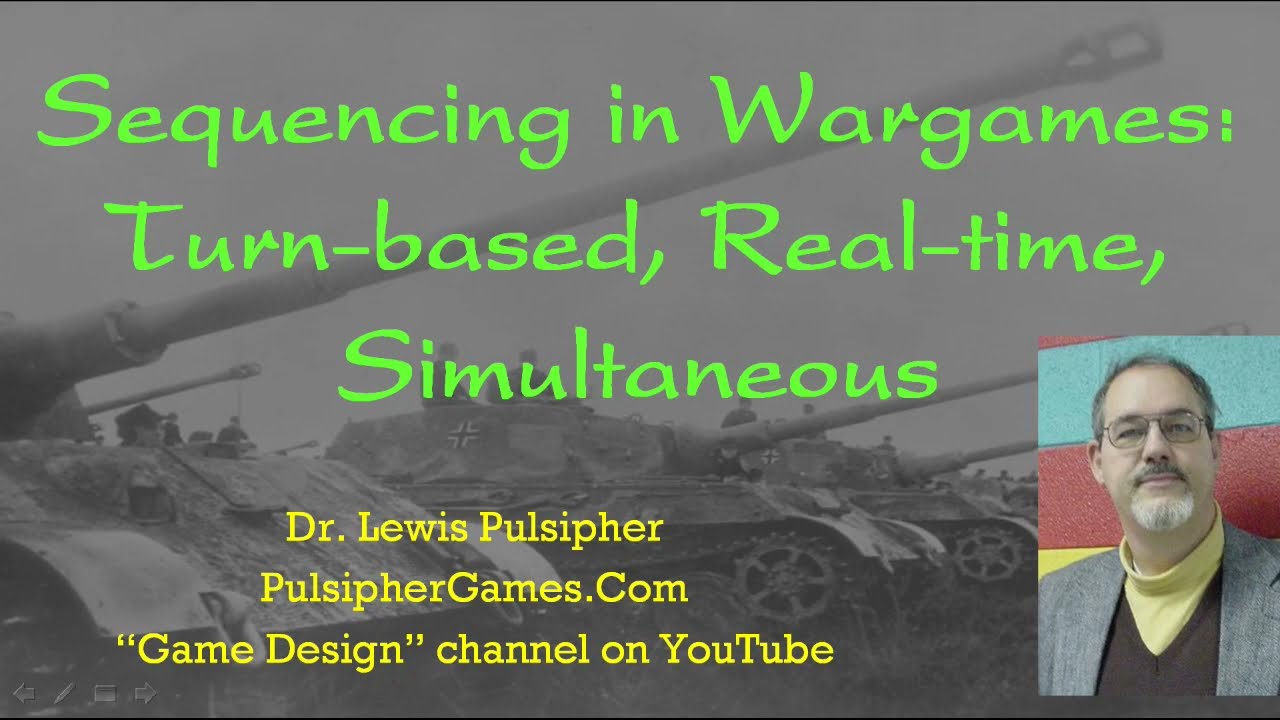Sequencing in Wargames