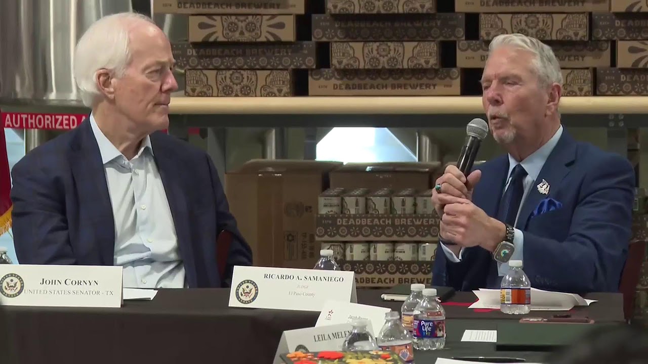 John Cornyn in El Paso