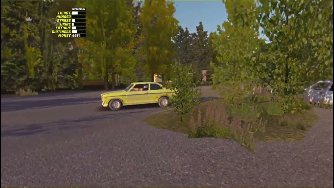 Fire music being played on Finland (My summer car)