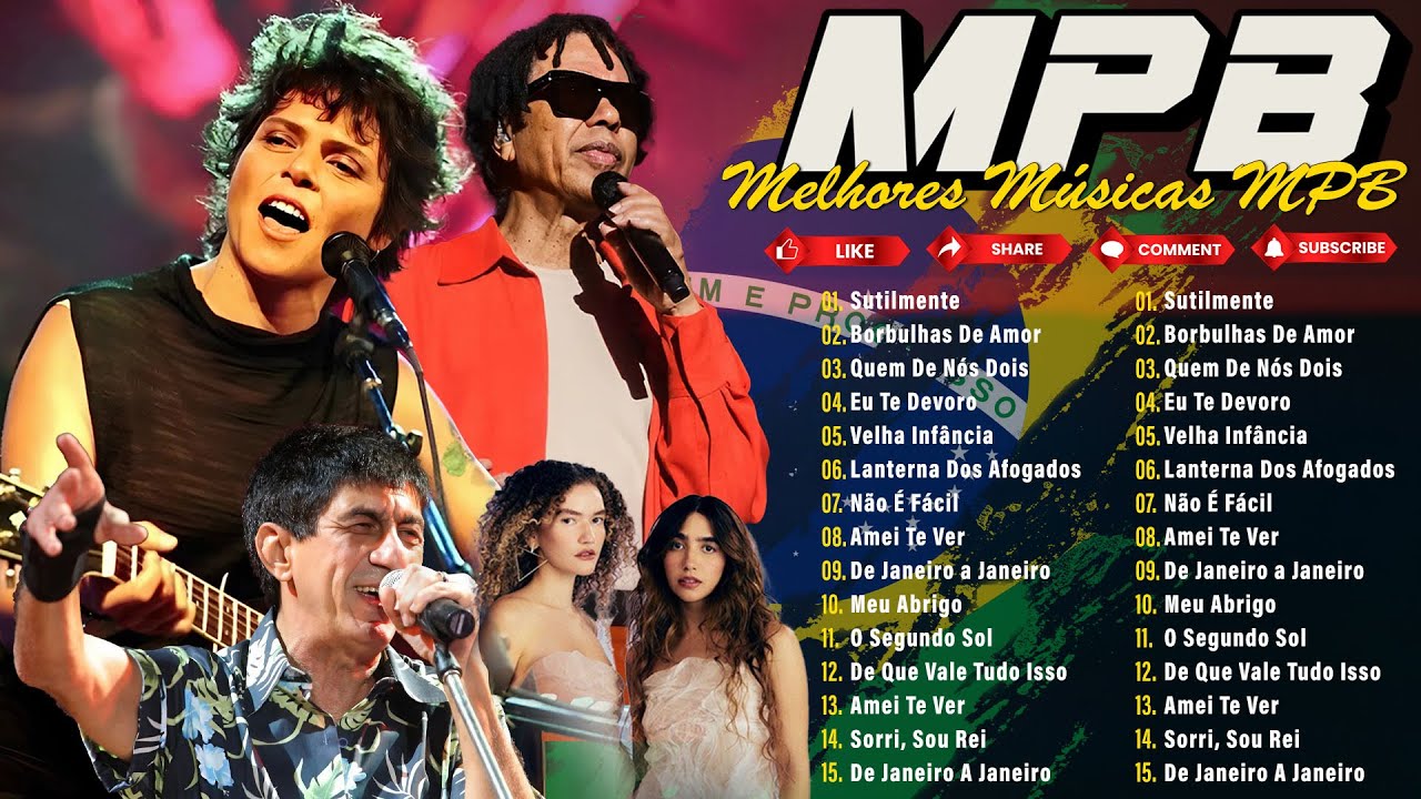 Músicas MPB Para Relaxar As Melhores - Música Popular Brasileira - Skank, Tim Maia, Marisa Monte#k26