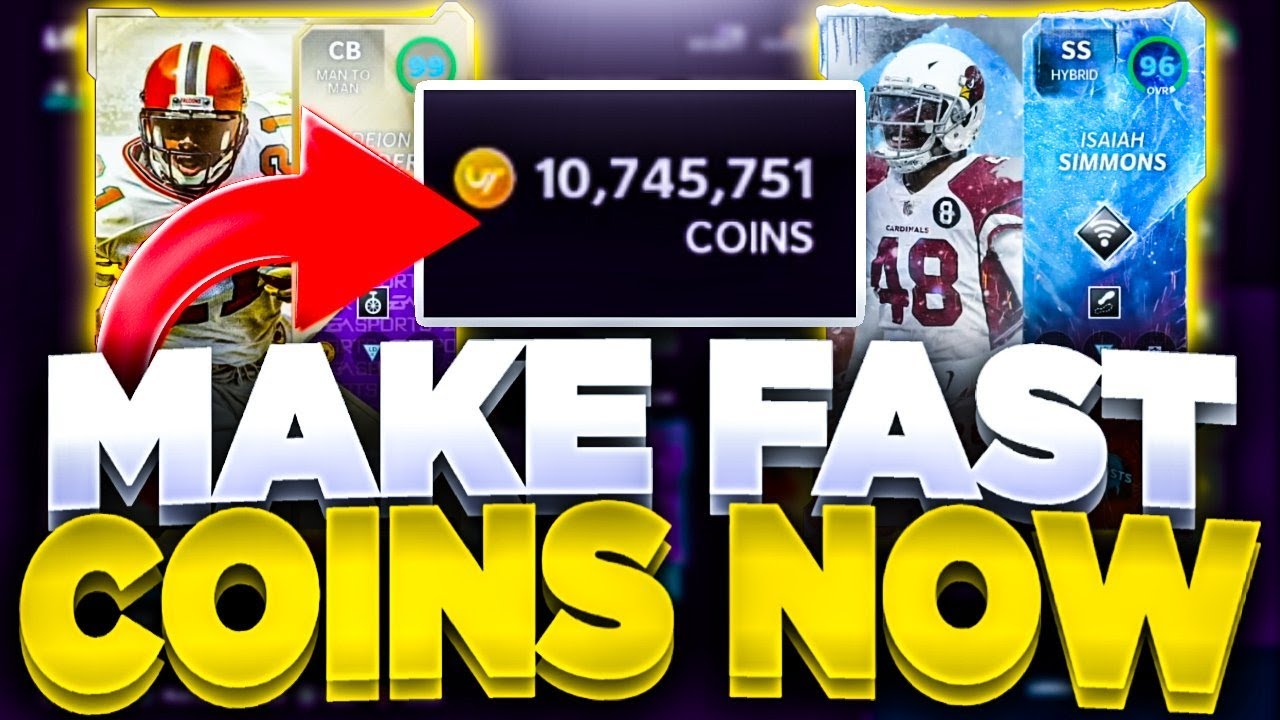 MAKE FREE & FAST COINS! | EARNING 50K IN 5 MINUTES! | COIN CLASH EP 3 MADDEN 21 ULTIMATE TEAM!