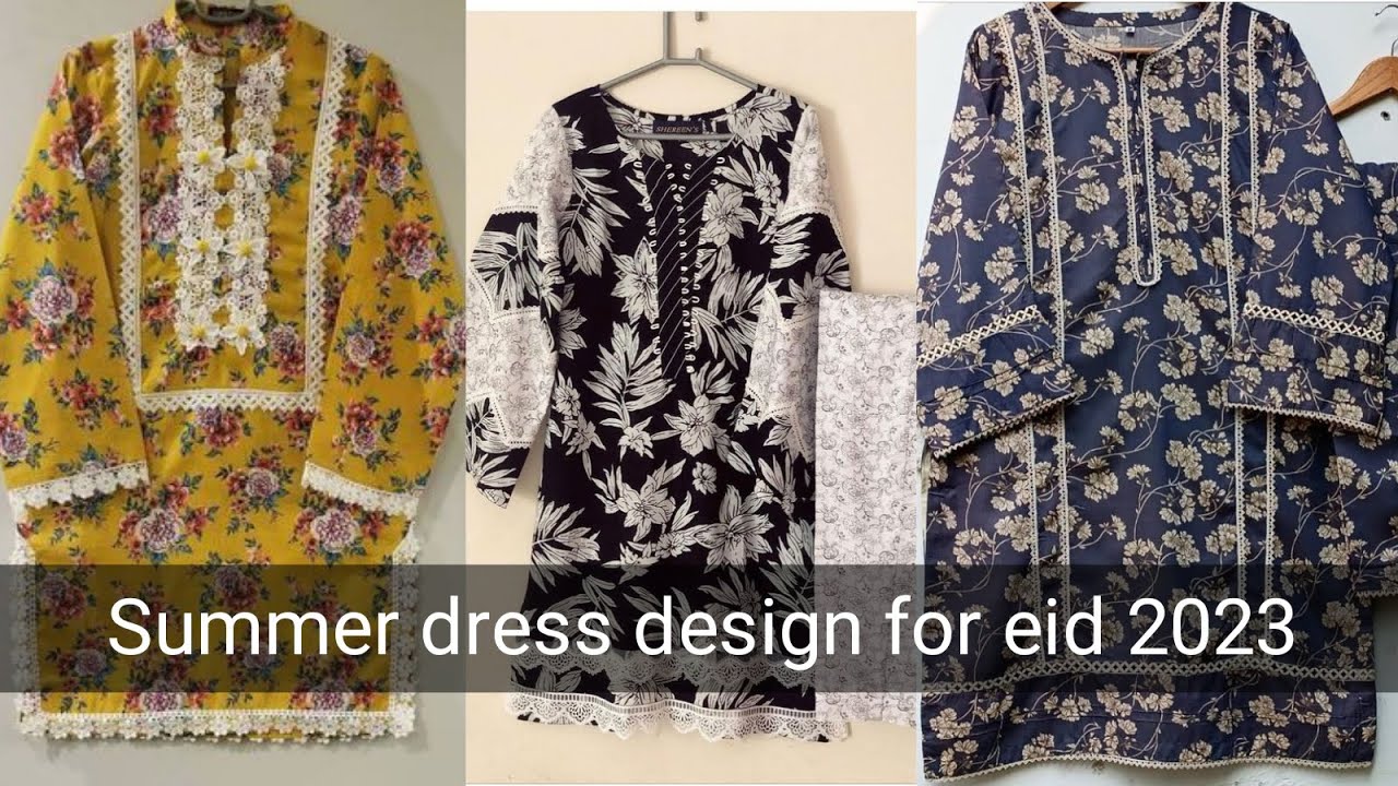 summer dress design for eid | eid dressing ideas  | pakistani suit  design 2025 