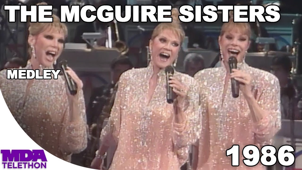 The McGuire Sisters - Medley | 1986 | MDA Telethon