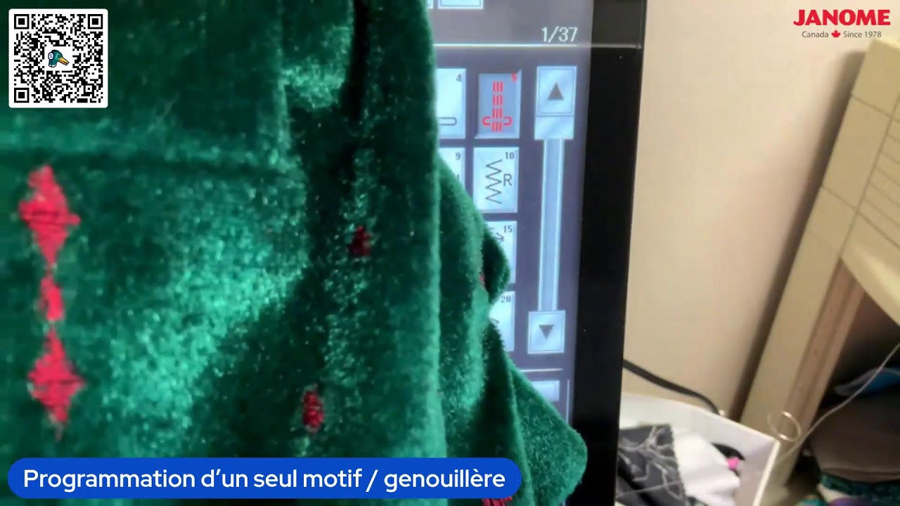 Programmation d’un seul motif / genouillère
