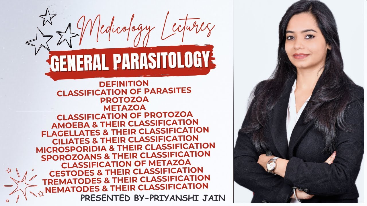 General Parasitology Part 1 | Definition | Classification | Protozoa | Metazoa