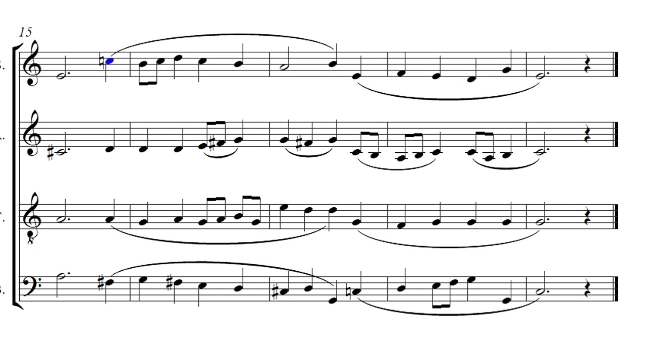 Experience and practice choir singing. Bach Matthew's Passion BWV 244