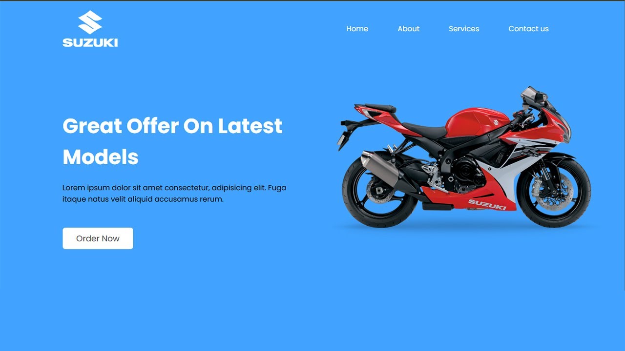 How to create a Website Header using HTML and CSS   Beginner Tutorial