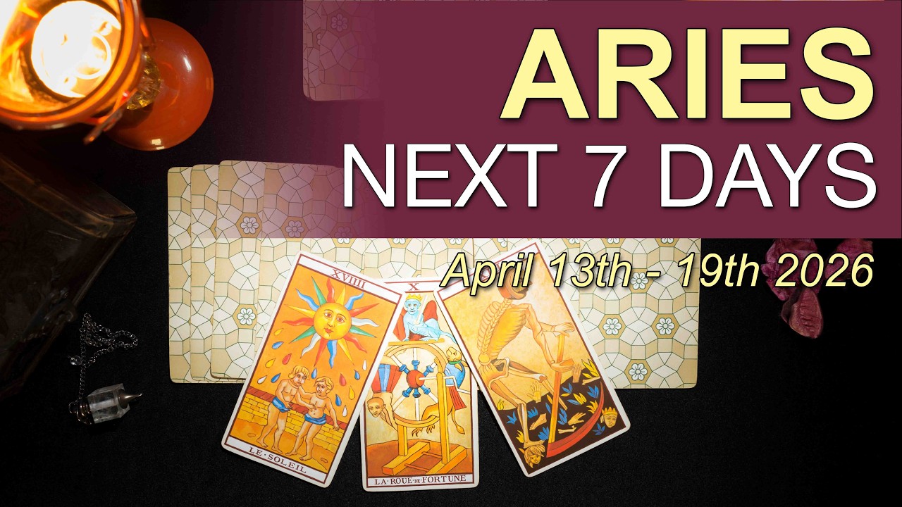 ARIES Weekly Tarot &lsquo;CHOOSING A BETTER PATH!&rsquo; April 13 - 19 2026 Intuitive Spiritual Guidance ✨