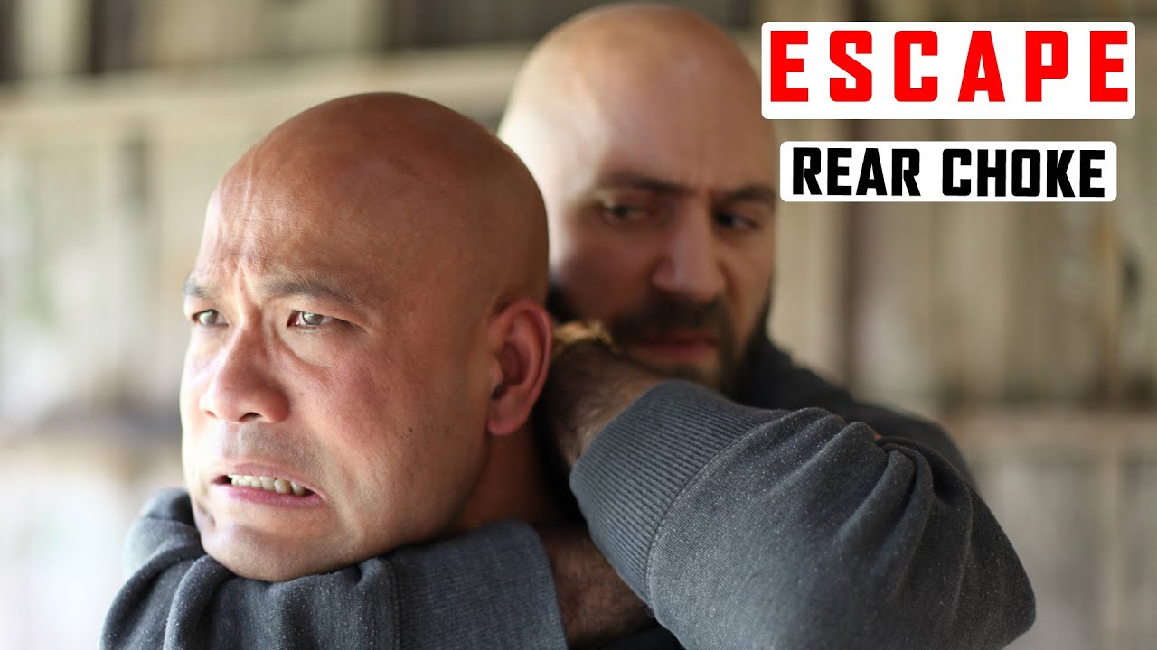 How to Escape a Standing Rear Choke ✅  Lesson 1