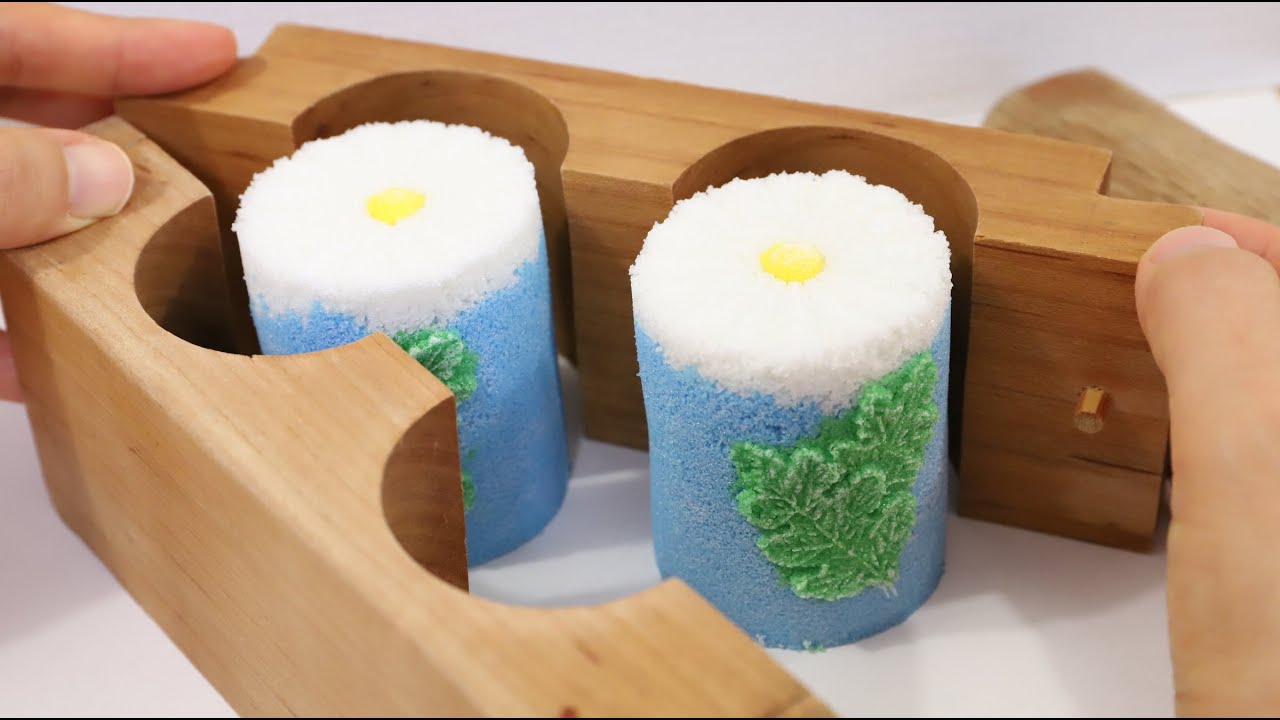 Chrysanthemum Candy for Offering How to make Japanese Traditional Candy Wagashi