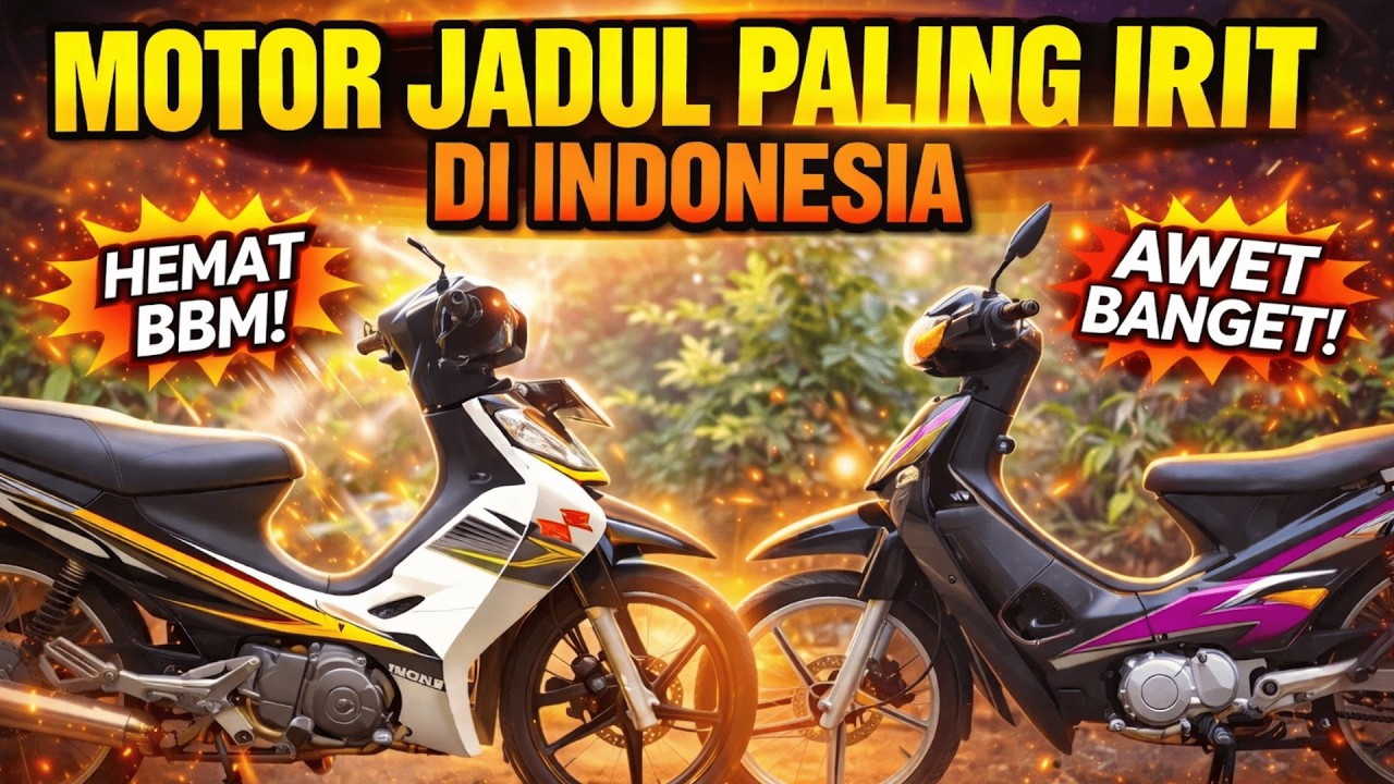 MOTOR JADUL PALING IRIT DI INDONESIA #motorbensin #indonesia