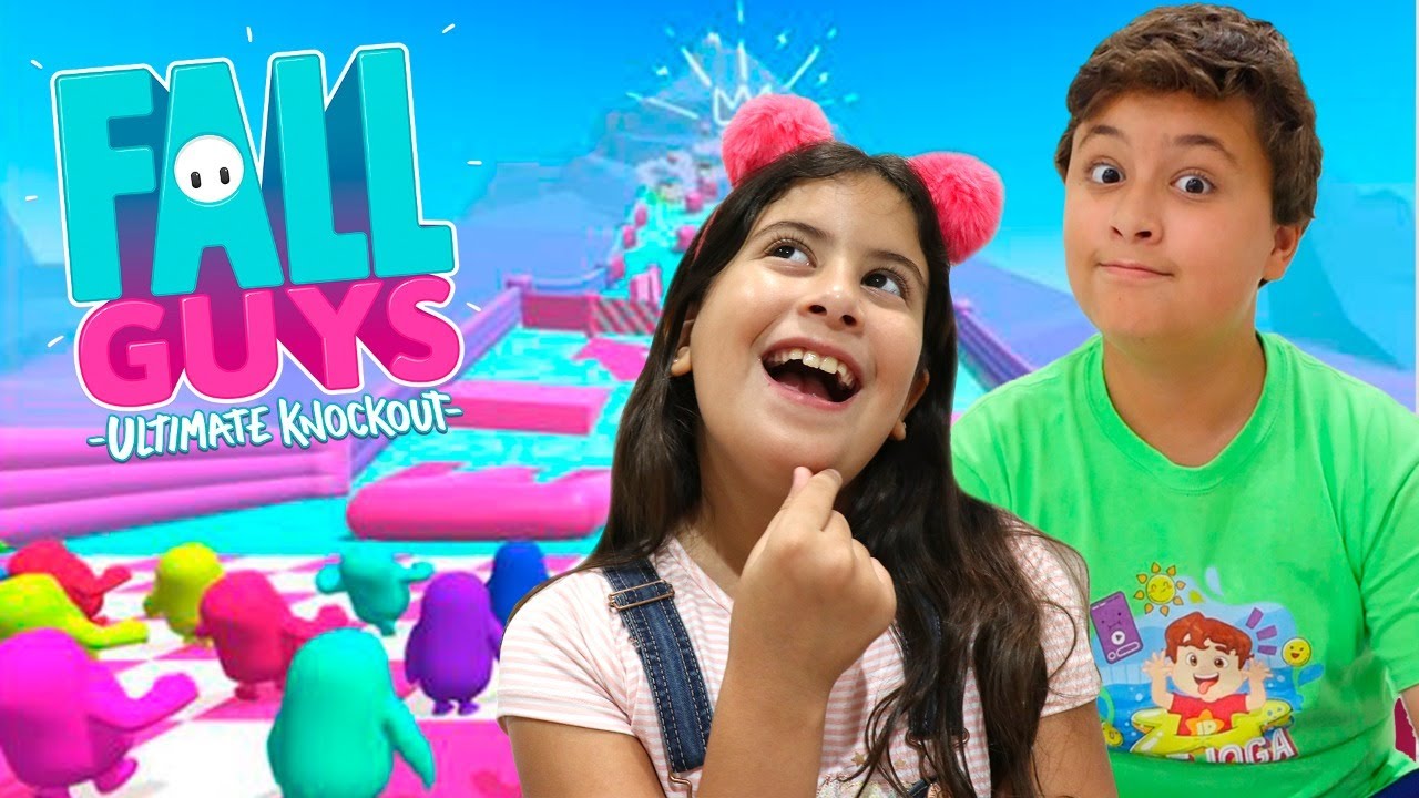 JOGAMOS FALL GUYS JUNTOS, QUEM VENCEU?  -  Maria Clara e JP