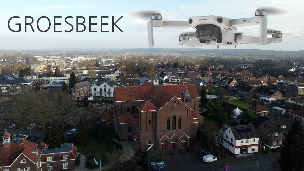 Centrum Groesbeek - februari 2021 | DJI mini 2
