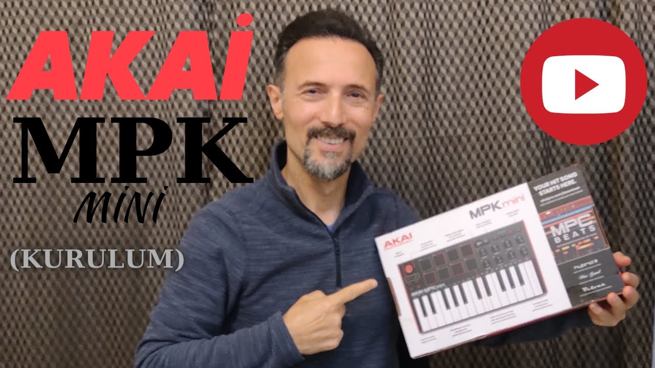 Akai Mpk mini kurulum (application)  #akaimpkmini #reklam