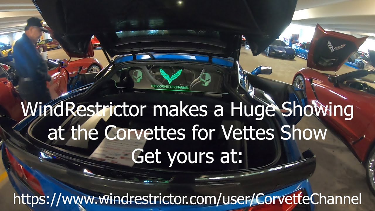 WindRestrictor Make a Huge Showing at the Corvette For Vetts Show at Red Hawk Casino in Placerville,