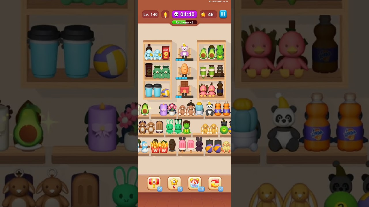 Goods Sorting Puzzle level 140