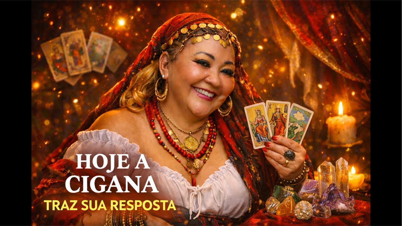 💃🌟🔮 HOJE A CIGANA TRAZ SUA RESPOSTA ‼️